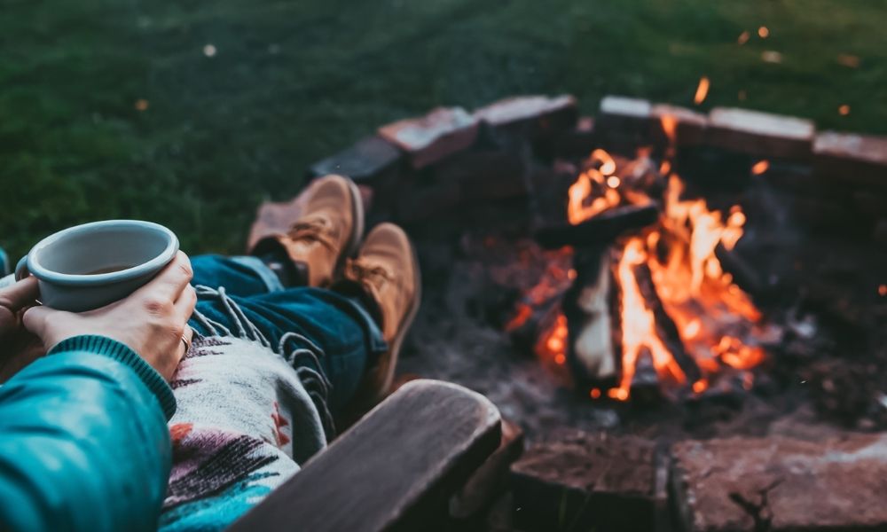 Tips for Using Your Outdoor Fireplace in the Winter