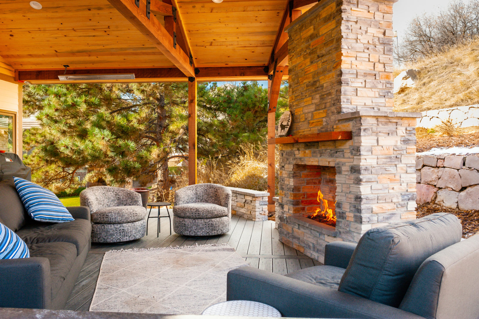 Why Does an Outdoor Fireplace Need a Chimney?