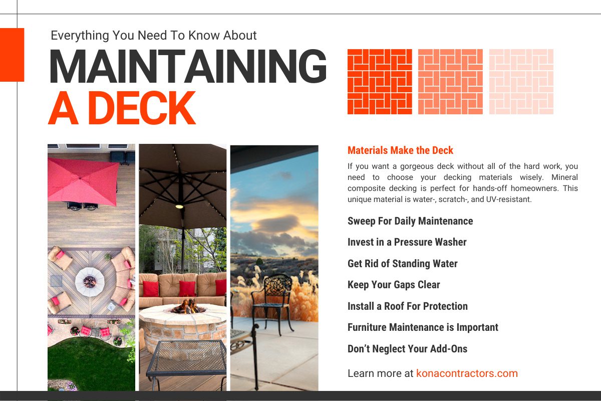 Everything You Need To Know About Maintaining a Deck
