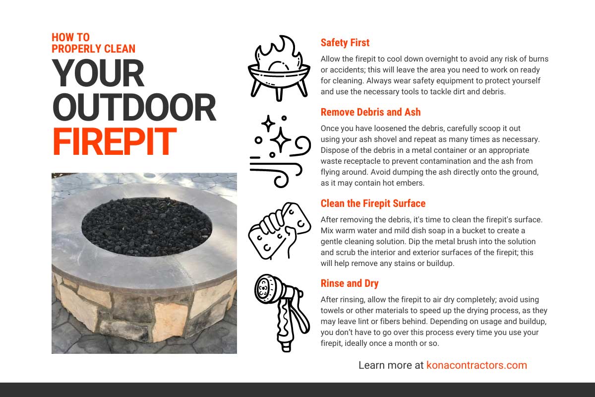 How To Properly Clean Your Outdoor Firepit
