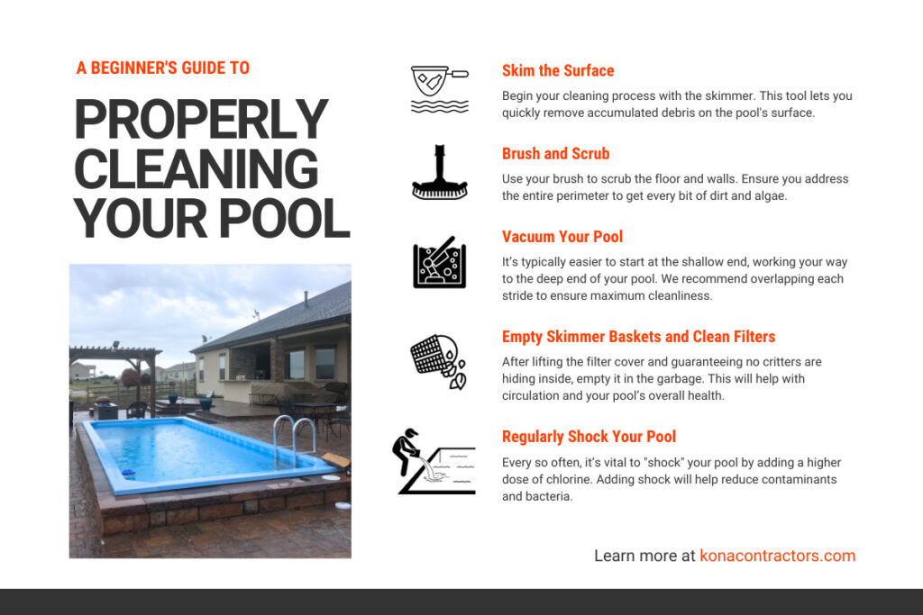 A Beginner's Guide to Properly Cleaning Your Pool